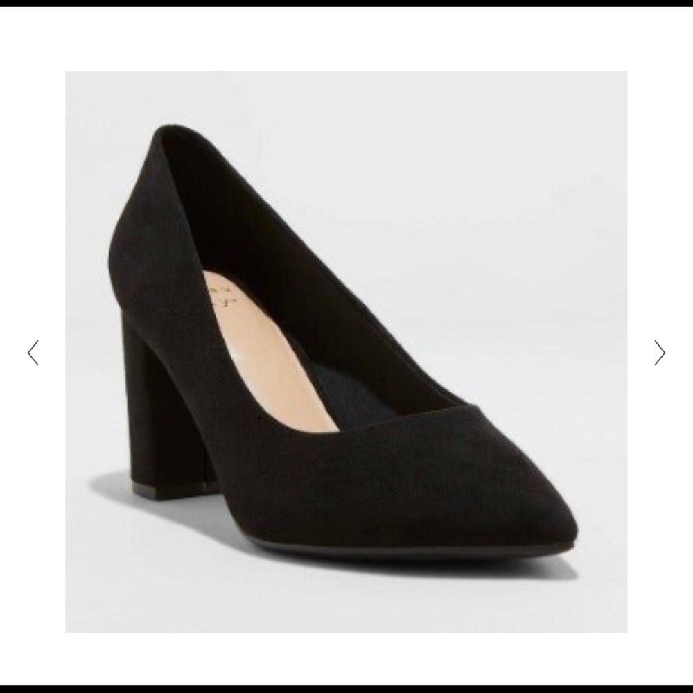 A New Day Bonny Block-Heeled Pumps